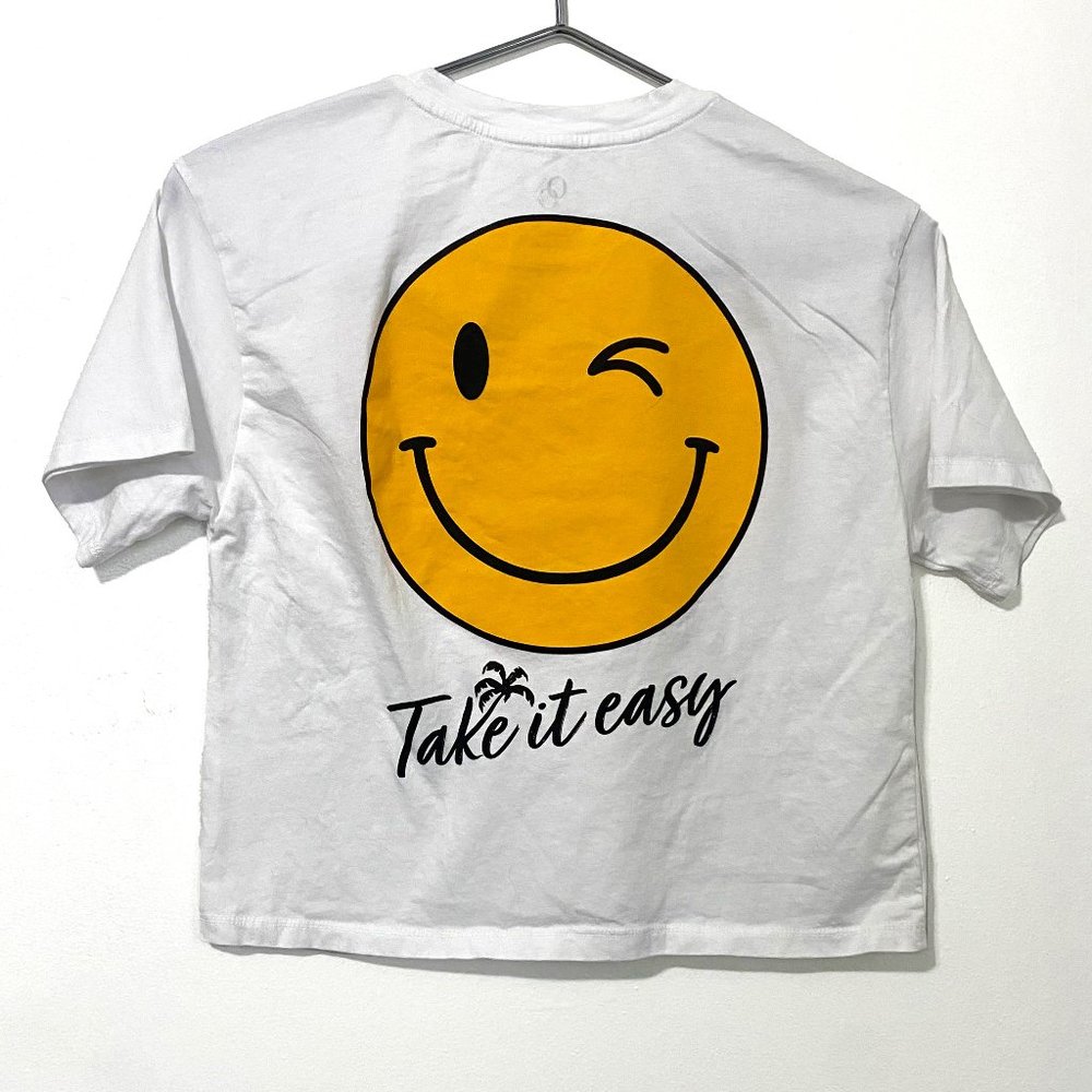 Organic Generation "Take It Easy" Smiley Tee